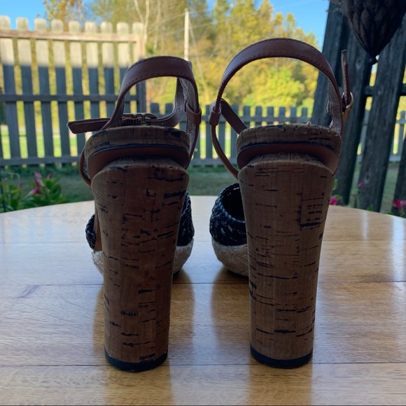 SAM EDELMAN RELLA ESPADRILLE PLATFORM HEELS EUC - Picture 10 of 14